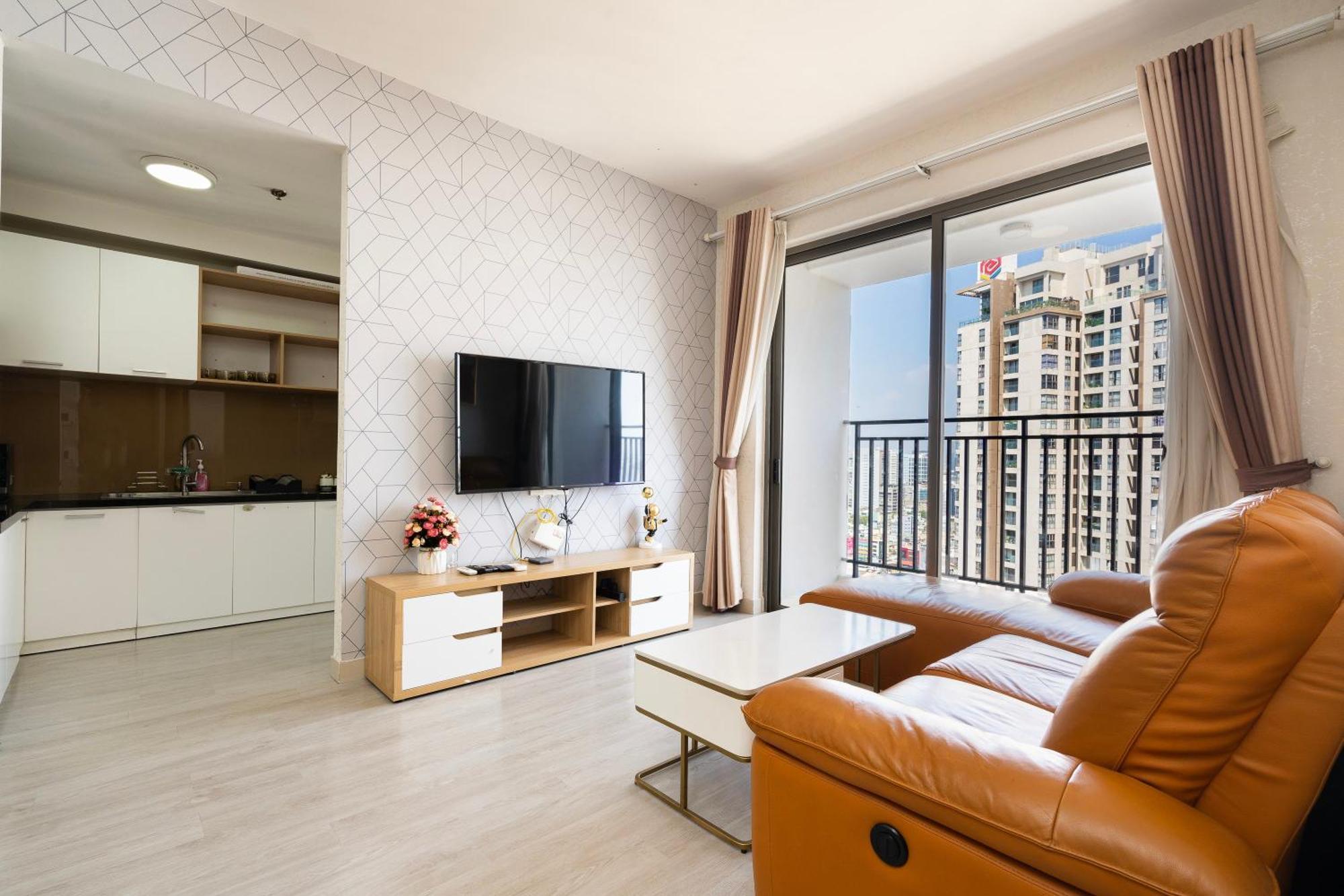 Aloha Saigon Apartment - Rivergate Residence Ho Chi Minh-staden Exteriör bild