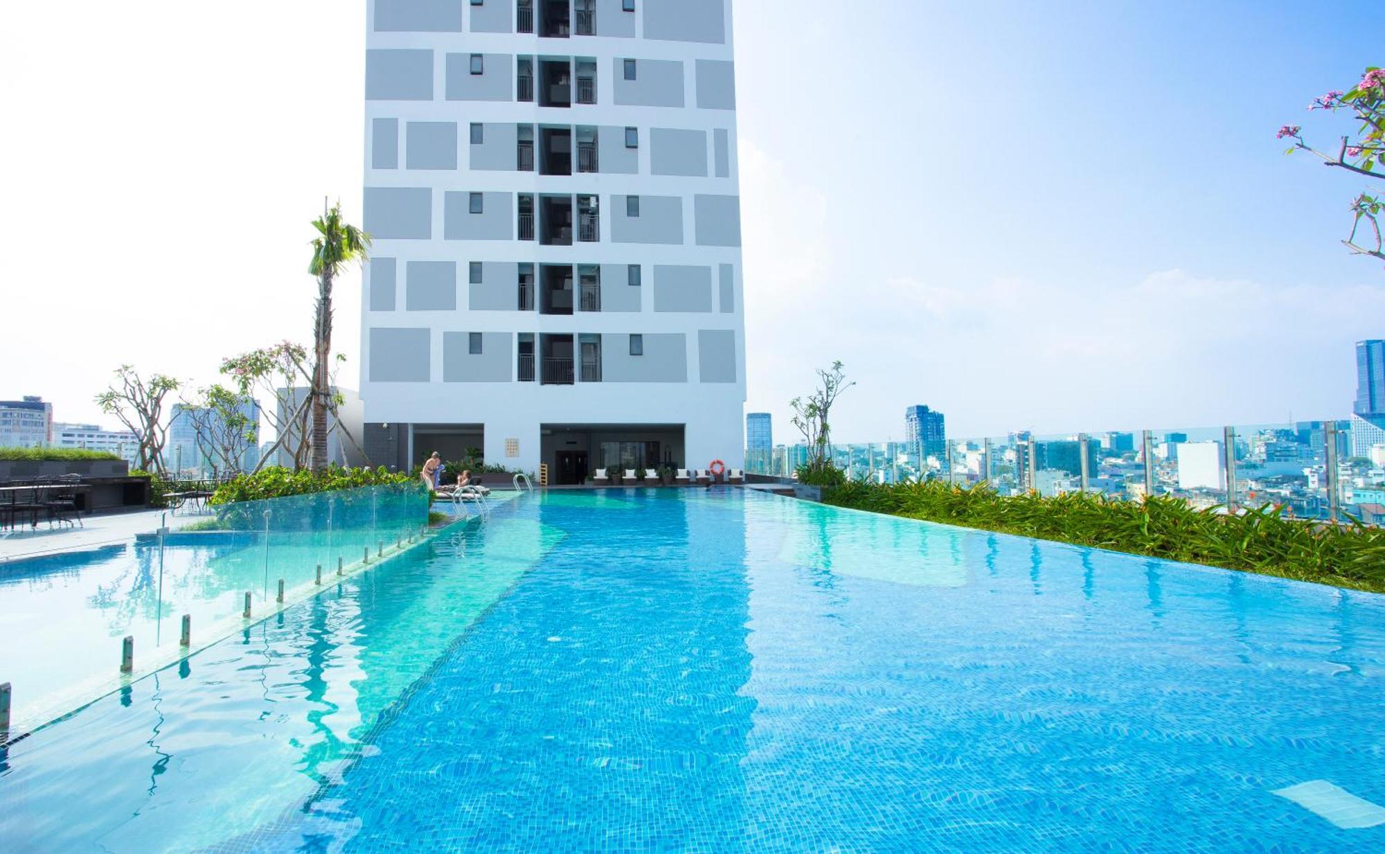 Aloha Saigon Apartment - Rivergate Residence Ho Chi Minh-staden Exteriör bild