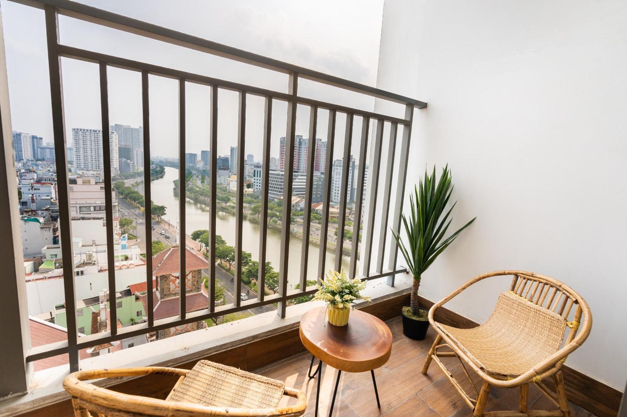 Aloha Saigon Apartment - Rivergate Residence Ho Chi Minh-staden Exteriör bild