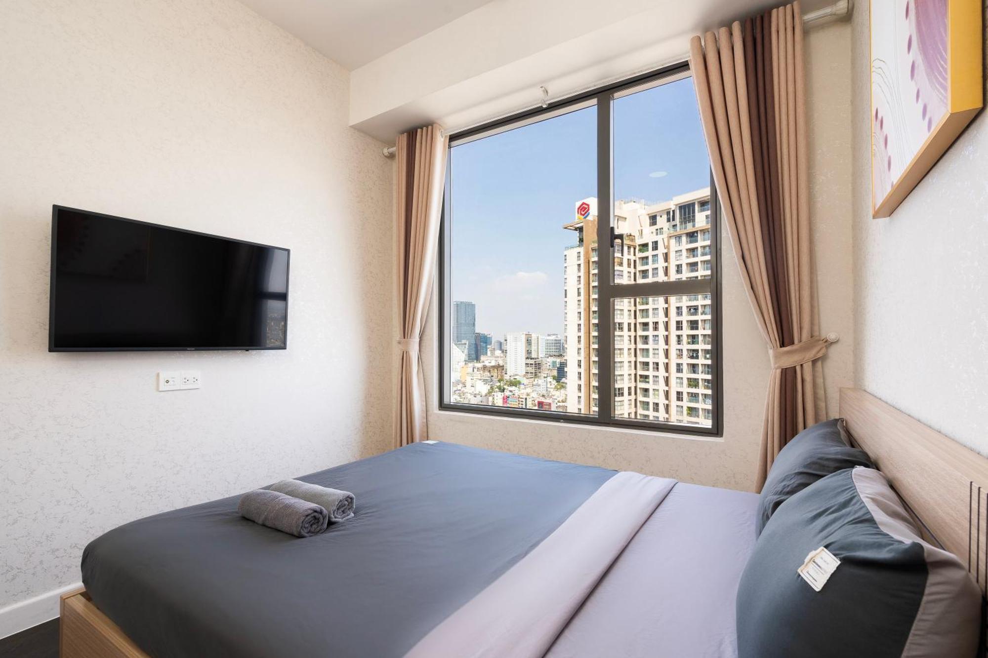 Aloha Saigon Apartment - Rivergate Residence Ho Chi Minh-staden Exteriör bild